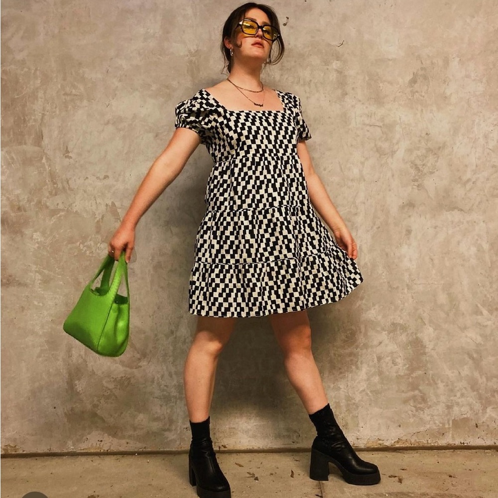 Nordstrom checkered dress